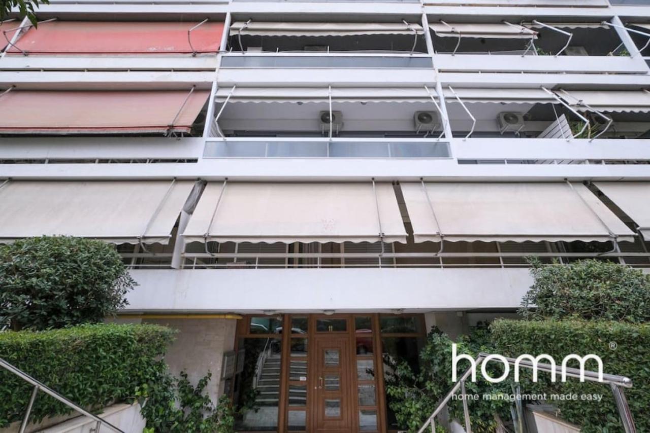 Athens Riviera Homm Flat 4 Min Walk From Beach, Thiseos Str Zewnętrze zdjęcie