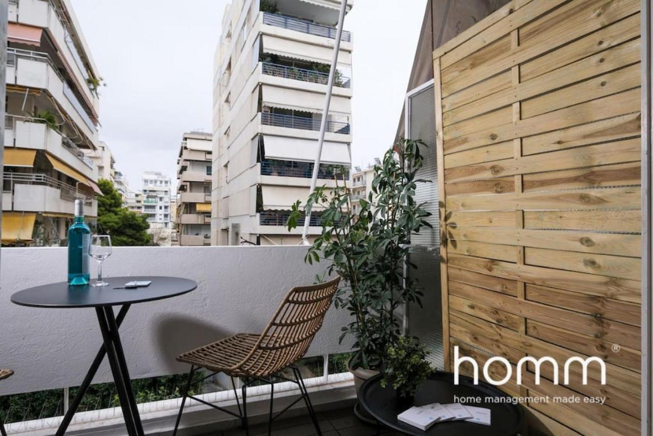 Athens Riviera Homm Flat 4 Min Walk From Beach, Thiseos Str Zewnętrze zdjęcie