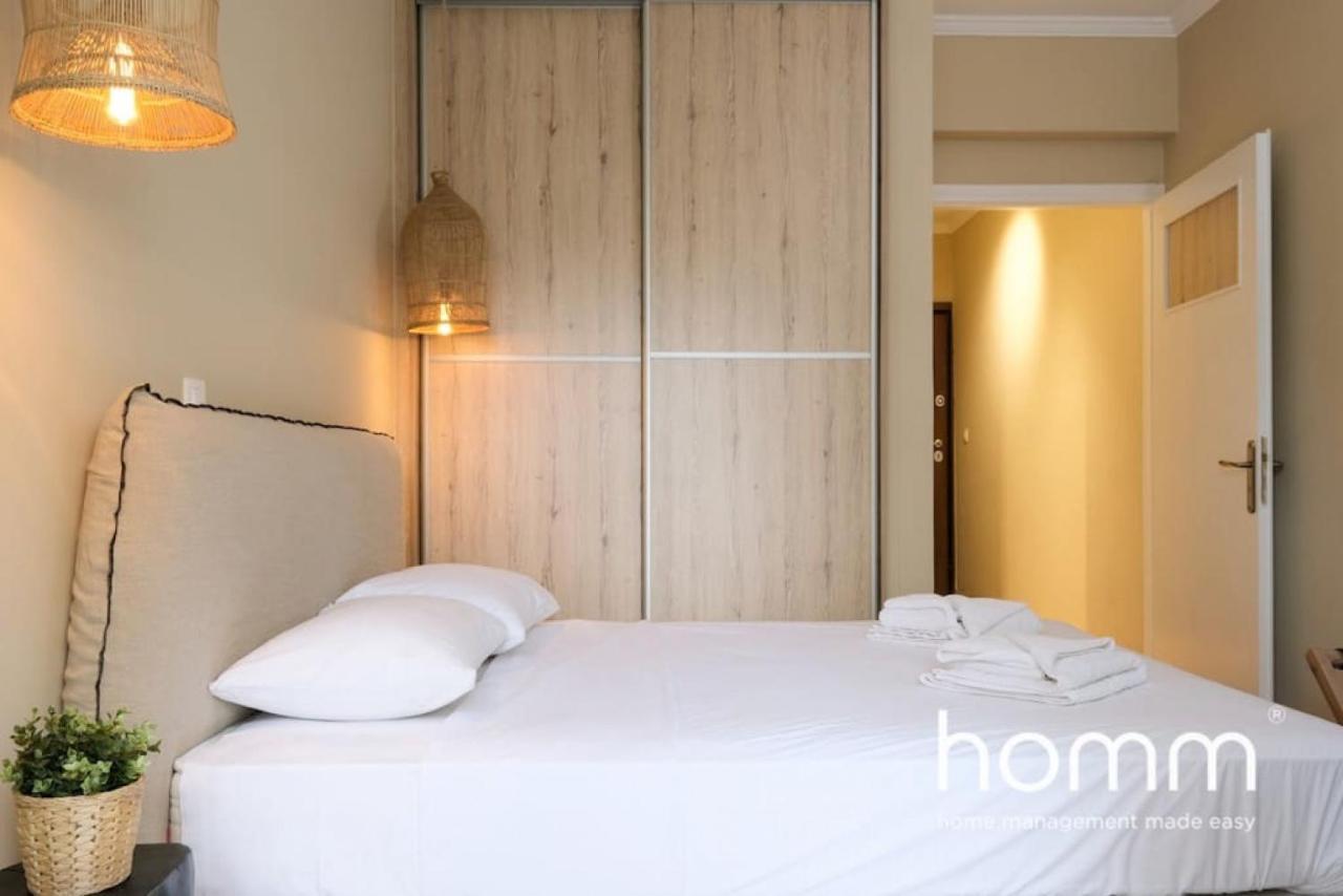 Athens Riviera Homm Flat 4 Min Walk From Beach, Thiseos Str Zewnętrze zdjęcie